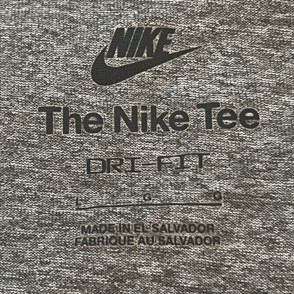 Nike Dri-FIT Men's T-Shirt Oklahoma Christian School Track Field Gray L Teeneger - Picture 3 of 10